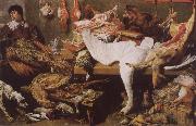 Frans Snyders A Game Stall oil painting picture wholesale